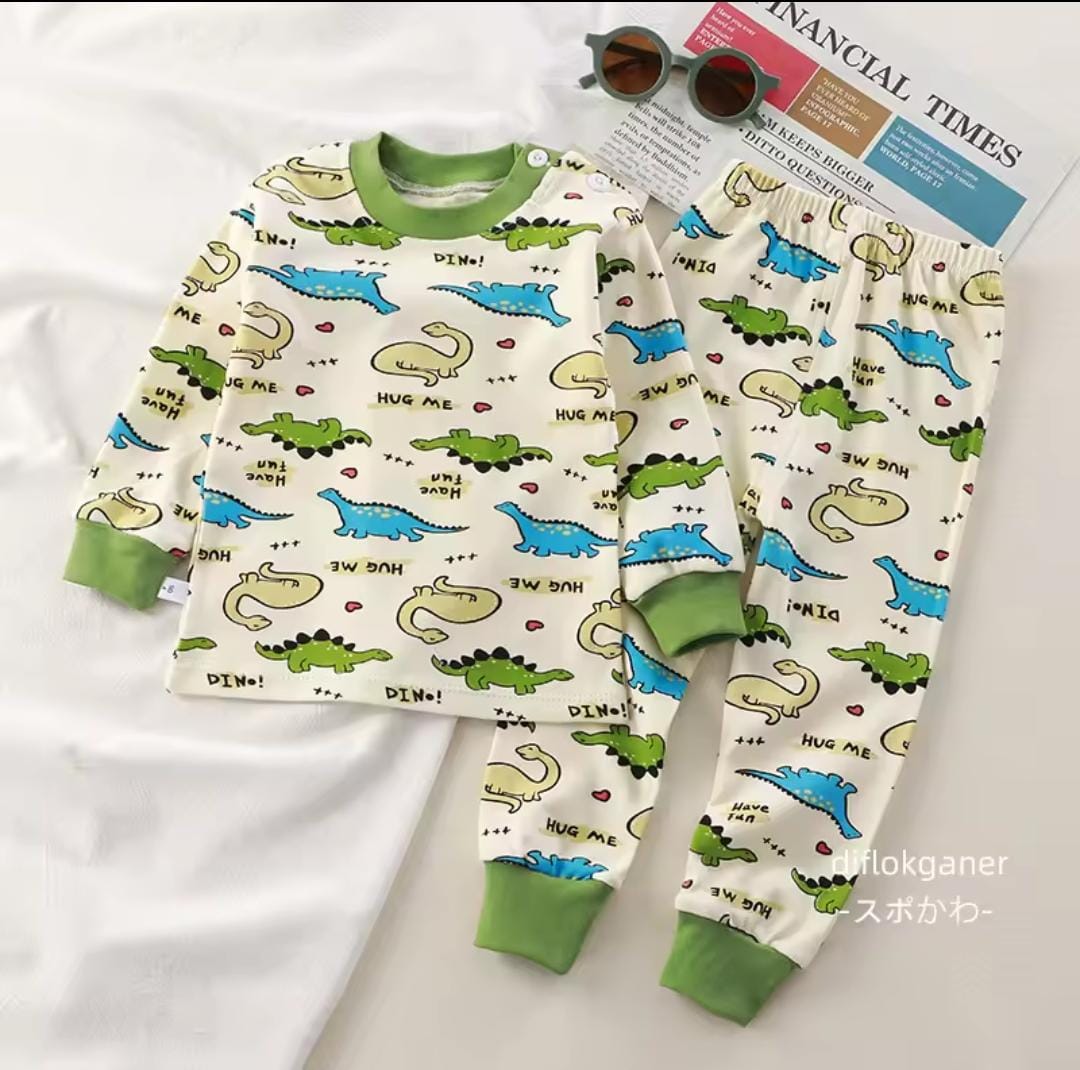 Kids Cartoon Long Sleeve T-shirt Tops with Pants Sets 1714422 Kids Cartoon Long Sleeve T-shirt Tops with Pants Sets 1714422