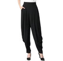 Women's Casual Loose High Waist Long Trousers   B976049 - TUZZUT Qatar Online Shopping