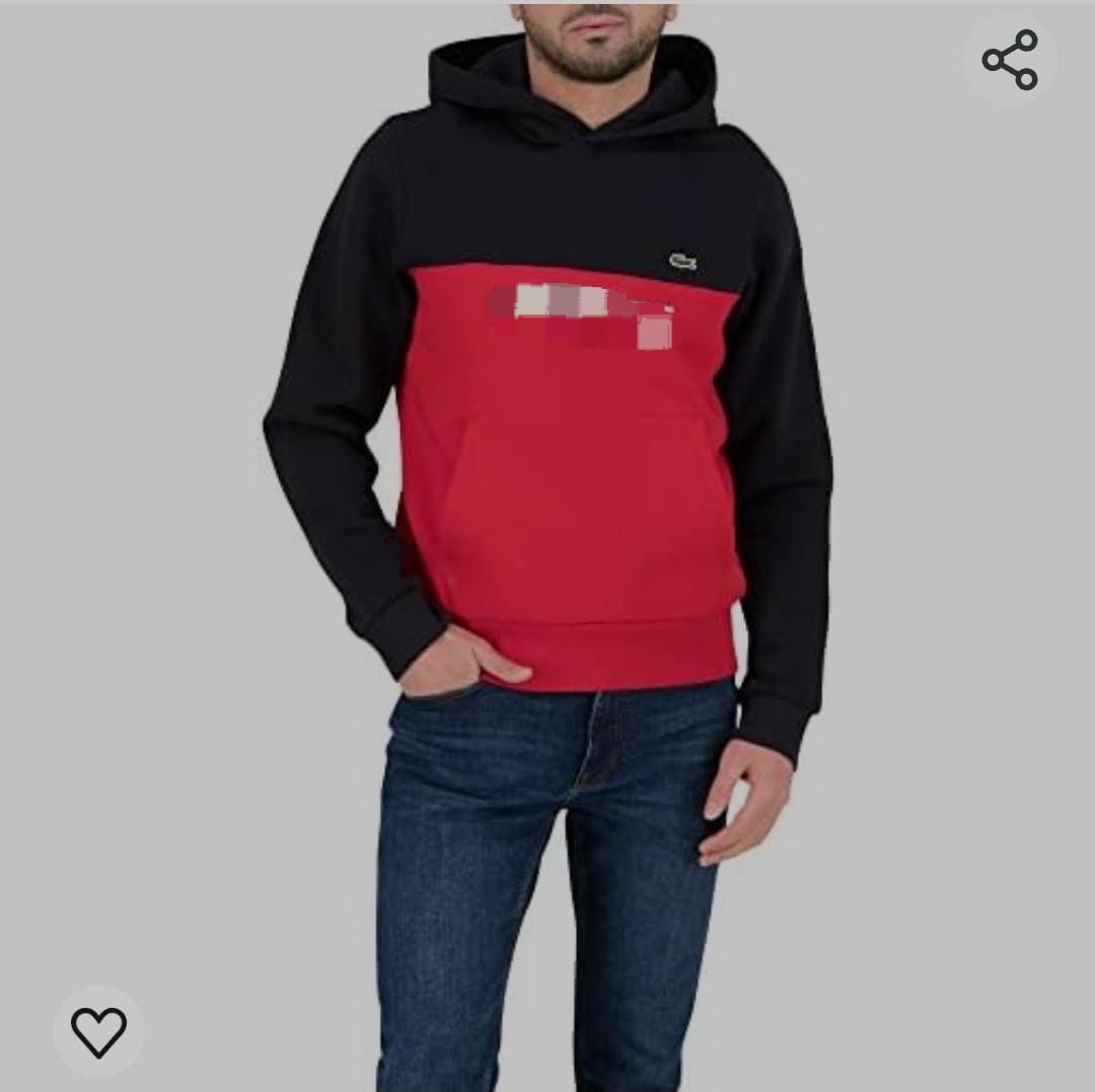 Men's Fashion Double Color Sweatshirt S3210176 XL Men's Fashion Double Color Sweatshirt S3210176 XL