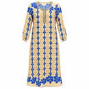 Women’s Vibrant Printed Cotton Jalabiya
