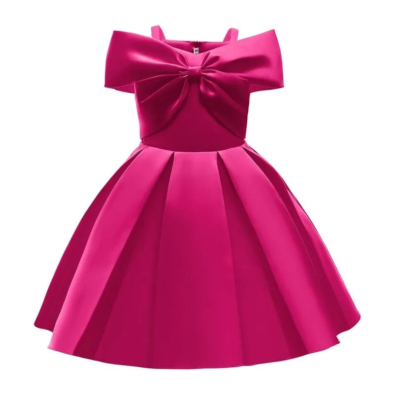 Summer Style Young Girl Solid Color Halter Pleated Dress Children Formal Occasion Ceremony Elegant Kids Party Dresses S4063261 - Tuzzut.com Qatar Online Shopping
