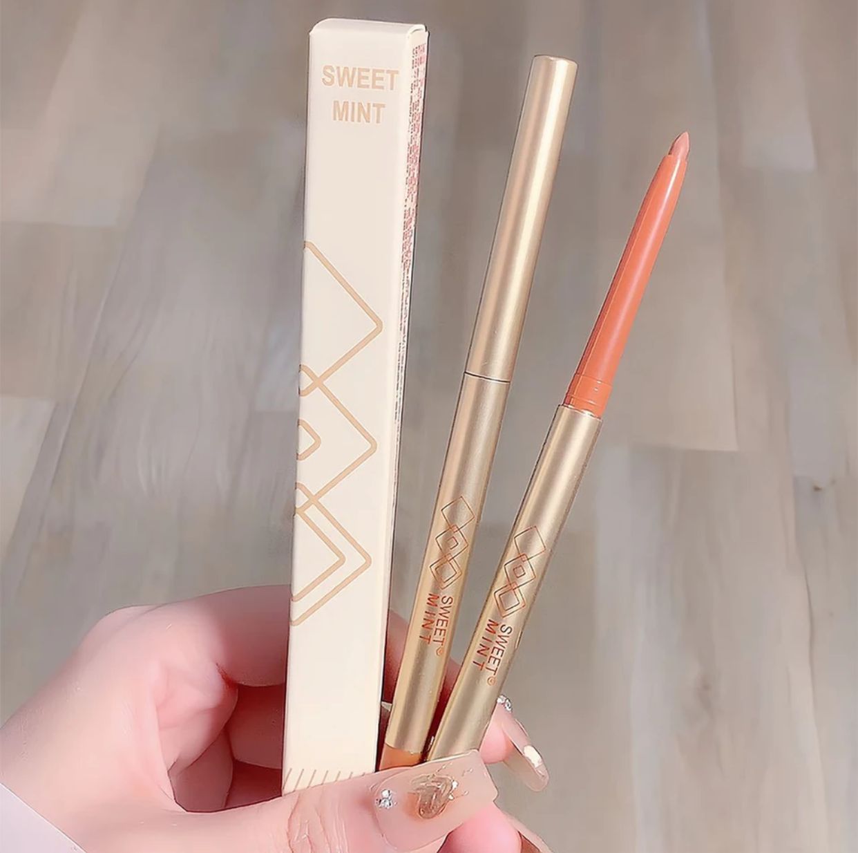 waterproof lip liner pencil nude brown red contour makeup sexy lip liner beauty cosmetic