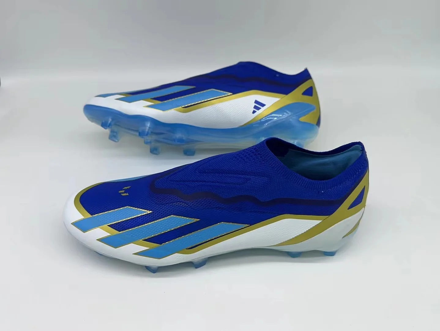 Messi Series Ballon d'Or Knitted No Lace Blue IE6630 Messi Series Ballon d'Or Knitted No Lace Blue IE6630