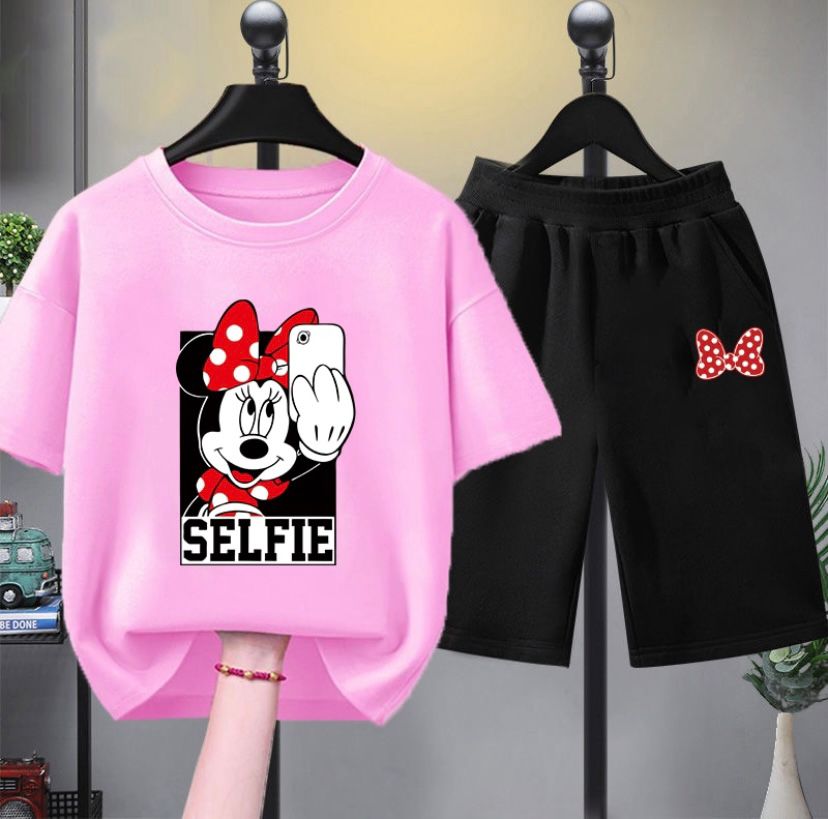 Mickey Mouse Print T-shirt Casual Wears 527439 Mickey Mouse Print T-shirt Casual Wears 527439