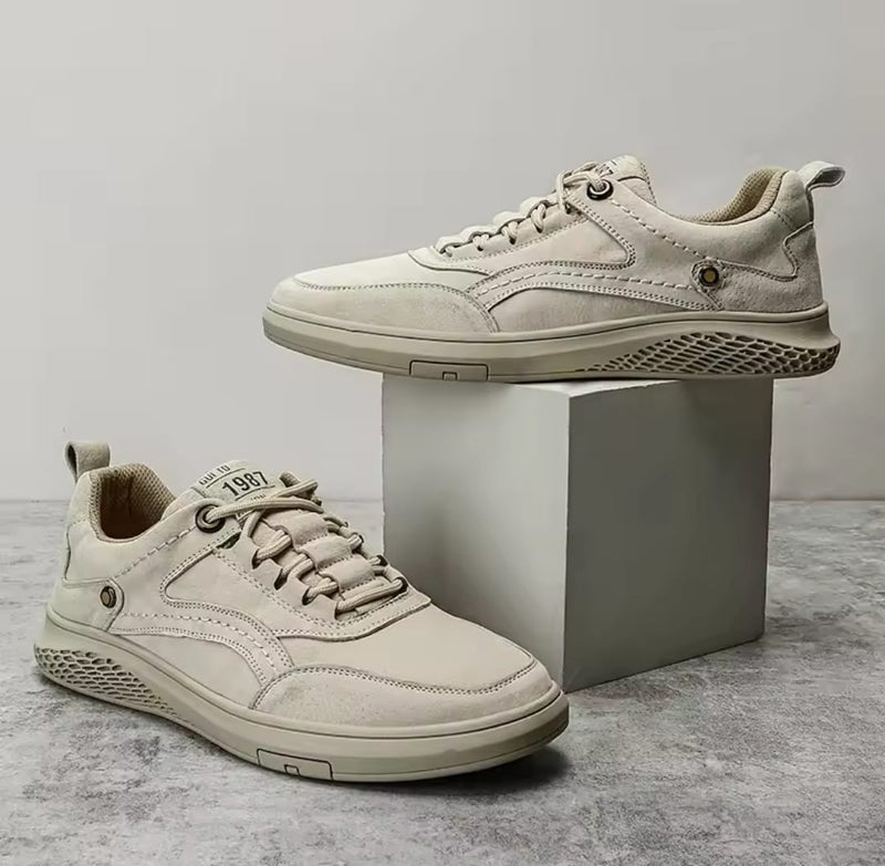 Breathable Autumn Lace up Comfortable Loafers 50890 - TUZZUT Qatar Online Shopping