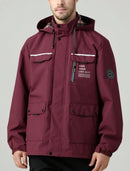 Casual Outdoor Jacket, Sports Style Windproof, Windbreaker, For Men 503682 XL - TUZZUT Qatar Online Shopping