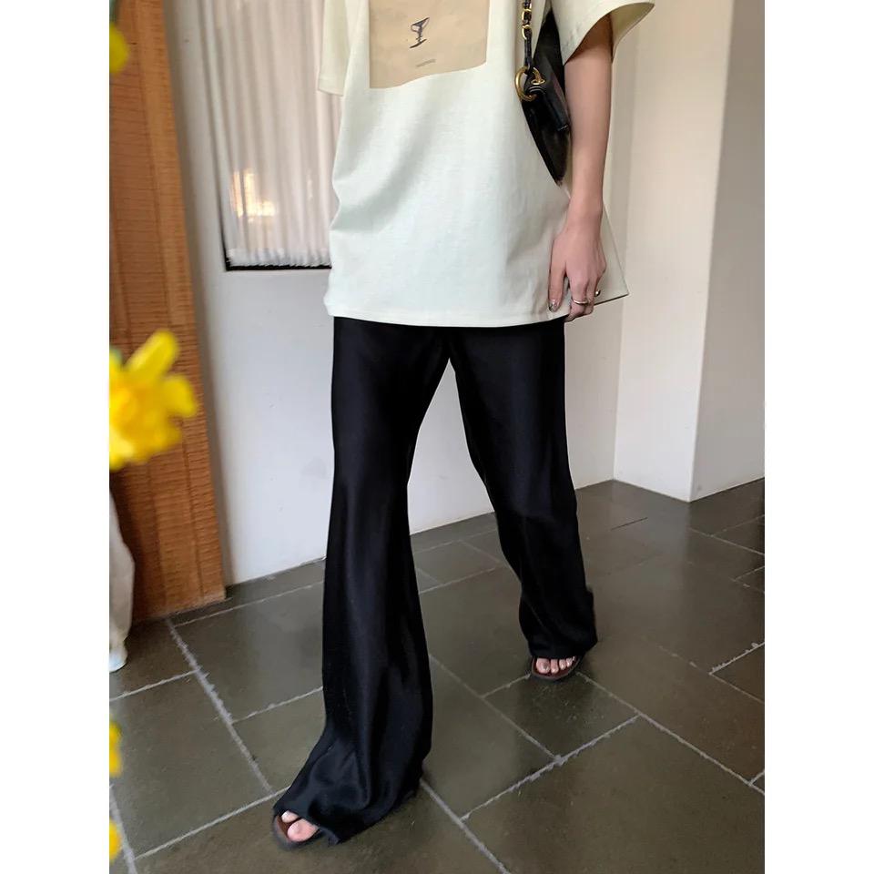 Cotton Wide Leg Pants Long Floor Casual Pants Women's Summer M S1110987 Cotton Wide Leg Pants Long Floor Casual Pants Women's Summer M S1110987