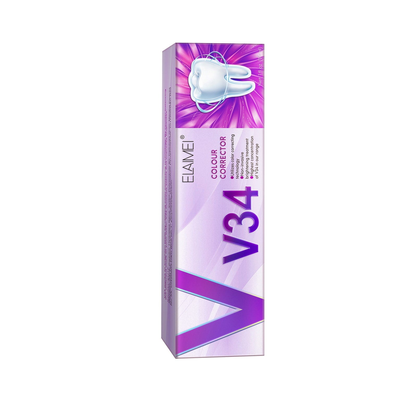 V34 Sensitive Teeth Whitening Toothpaste 30ml V34 Sensitive Teeth Whitening Toothpaste 30ml