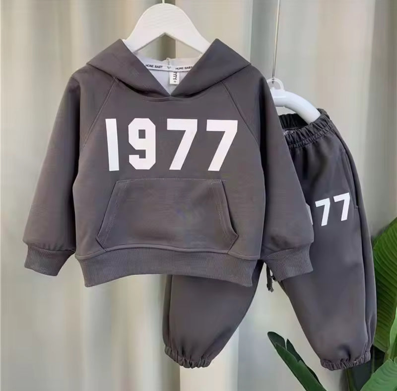 2Pcs Set Spring Autumn Children's Hooded Sweater 1539857 - TUZZUT Qatar Online Shopping