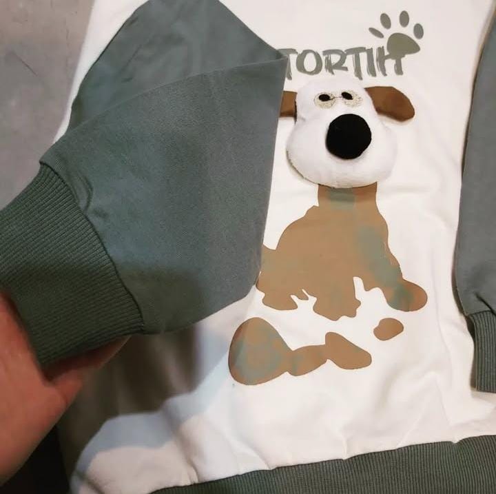 Children's Outfit Long Sleeve Two-Piece Set   514241 - TUZZUT Qatar Online Shopping