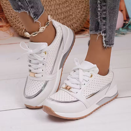 Breathable Thick Soled Casual Sneakers 4009