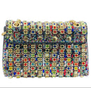 Women's Square Rhinestone Chain Decor Shoulder Bag   B-320715 - TUZZUT Qatar Online Shopping