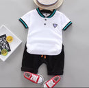 baby Short-Sleeved Fashion Casual Suits   1402444 - TUZZUT Qatar Online Shopping