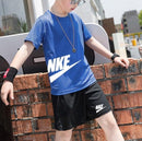 Kids Sportswear, Short Sleeved T-shirt, Short , Two Sets   368767 - TUZZUT Qatar Online Shopping