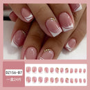 24pcs Natural Delicate & Comfortable Removable Fake Nails  524150 - TUZZUT Qatar Online Shopping