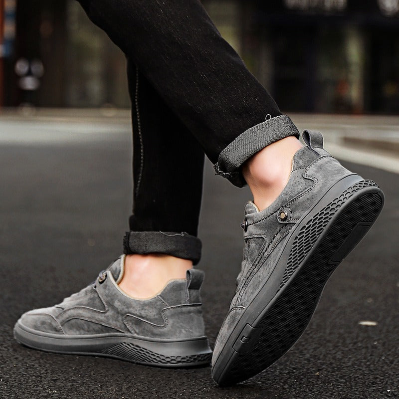 Breathable Autumn Lace up Comfortable Loafers 50890 - TUZZUT Qatar Online Shopping