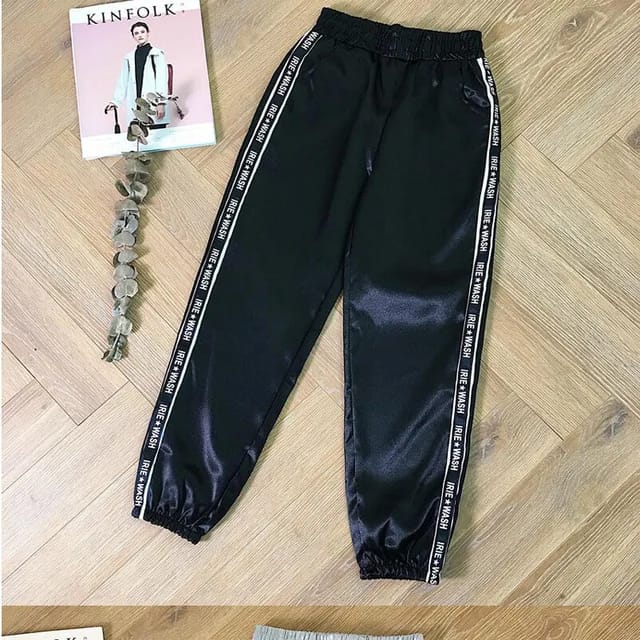 High Quality Solid color mid waist hip lifting casual wholesale fashion stacked legging pants stacked trousers S3689670 - Tuzzut.com Qatar Online Shopping