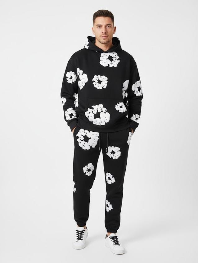 Denim Tears Tracksuit Black B-6580 Denim Tears Tracksuit Black B-6580