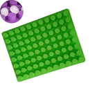 88-Cavities Mini Round Shaped Silicone Mold, Small Ice Ball Mold Tray, Cylinder Baking Mat Cooking Sheet S4566491 - TUZZUT Qatar Online Shopping