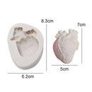 Halloween Heart Brain Epoxy Resin Silicone Mold S4293045 - TUZZUT Qatar Online Shopping