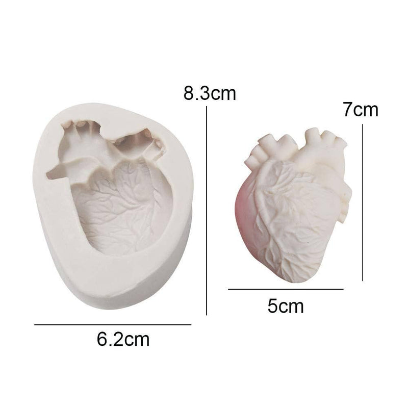 Halloween Heart Brain Epoxy Resin Silicone Mold S4293045 - TUZZUT Qatar Online Shopping