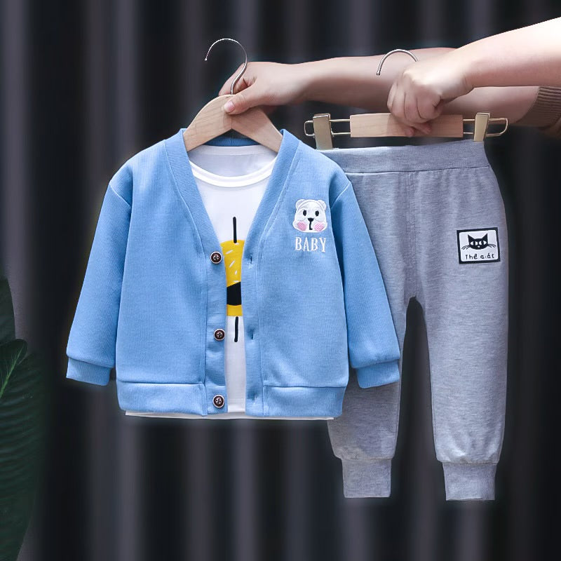 3 Pcs Boys Pants Suits 9-12months 484526 3 Pcs Boys Pants Suits 9-12months 484526
