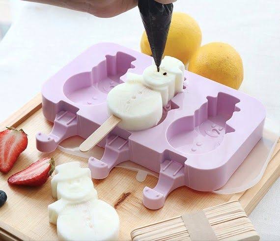 Snowman Cakesicle Silicone Mold S1652755 Snowman Cakesicle Silicone Mold S1652755
