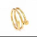 Stainless Steel Rings For Women Men X4201451 - TUZZUT Qatar Online Shopping