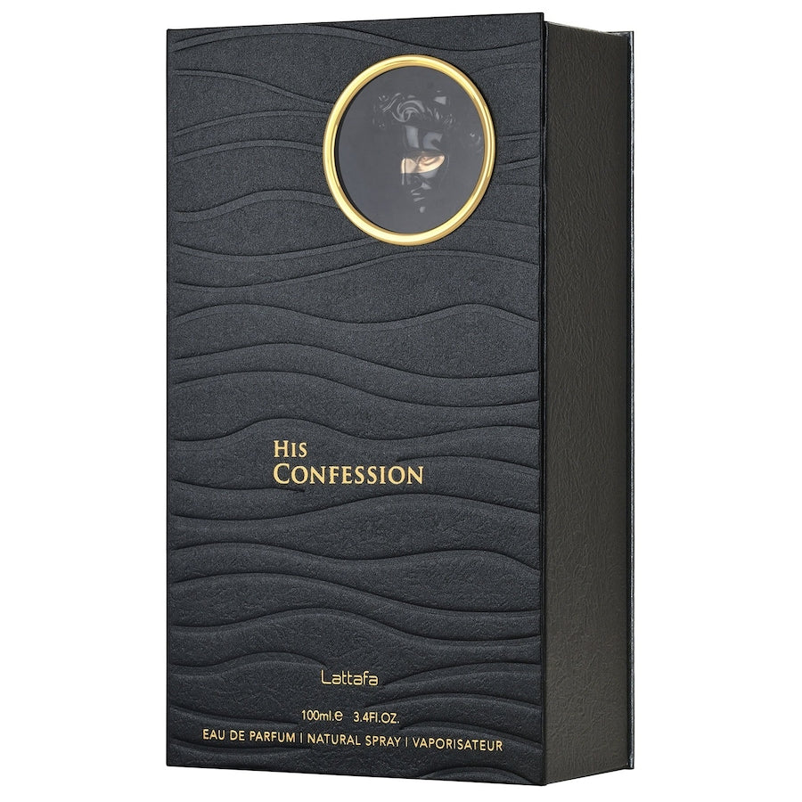 His Confession EDP Perfume 3.4Oz / 100ML By Lattafa For Men His Confession EDP Perfume 3.4Oz / 100ML By Lattafa For Men