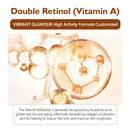 VIBRANT GLAMOUR Double Retinol Lotion Cream VA Anti Aging Collagen Firming 80g - TUZZUT Qatar Online Shopping