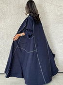 Women's Long Sleeve Solid Color Abaya 583800 2XL - TUZZUT Qatar Online Shopping