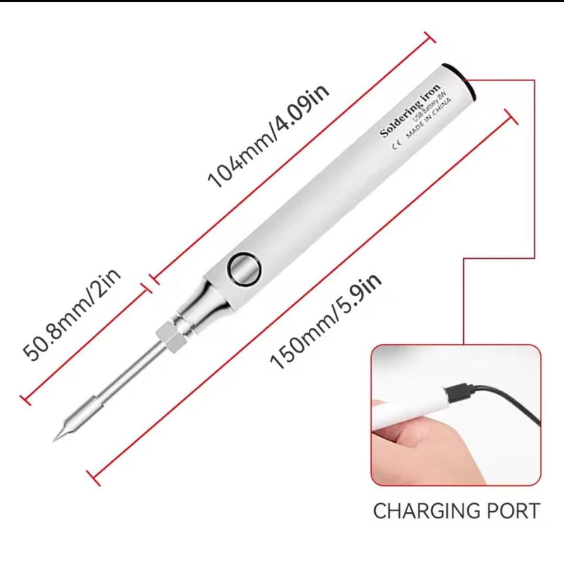 Electric Soldering Iron Pen  8W - TUZZUT Qatar Online Shopping