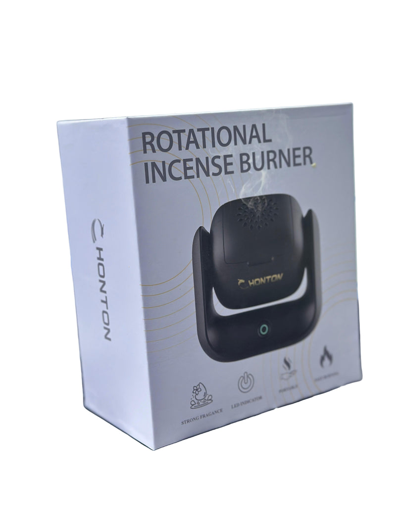 Premium Elegant Rotational Incense Bakhoor Burner - TUZZUT Qatar Online Shopping