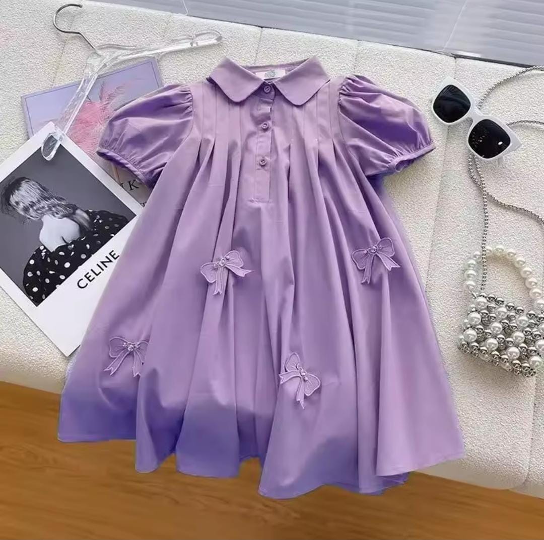 Fashionable Butterfly Knot Princess Dress for Girls 1563678 Fashionable Butterfly Knot Princess Dress for Girls 1563678