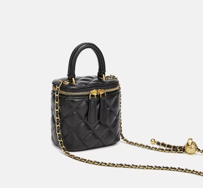 Women's Mini Square Tweed Style Box Bag   S5120533 - TUZZUT Qatar Online Shopping