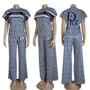 Piece Ladies Set for Short Sleeve and Long Pant   S4657136 - TUZZUT Qatar Online Shopping