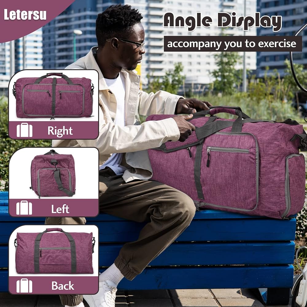 Travel Duffle 65L Foldable Bag B-254640 Travel Duffle 65L Foldable Bag B-254640