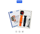 Haino Teko Germany GP8 Smart Watch Ultra with Two Set Strap and Bluetooth Wireless Earphone Combo - Tuzzut.com Qatar Online Shopping