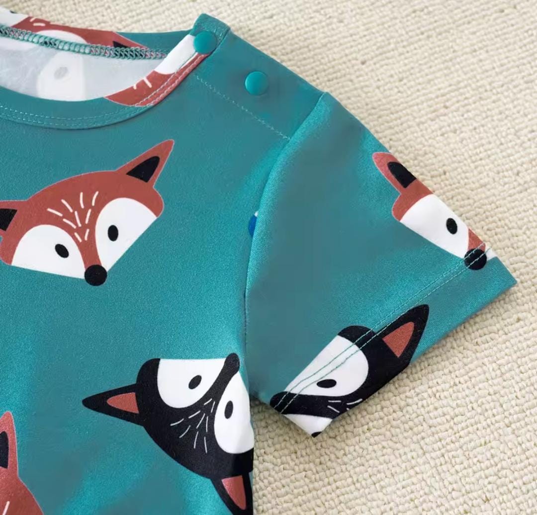 Baby Round Neck Short Sleeve Casual Jumpsuit 1551389 Baby Round Neck Short Sleeve Casual Jumpsuit 1551389