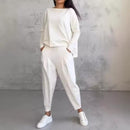 Women's Casual Long Sleeve round Neck Two-Piece Outerwear   S4009127 - TUZZUT Qatar Online Shopping