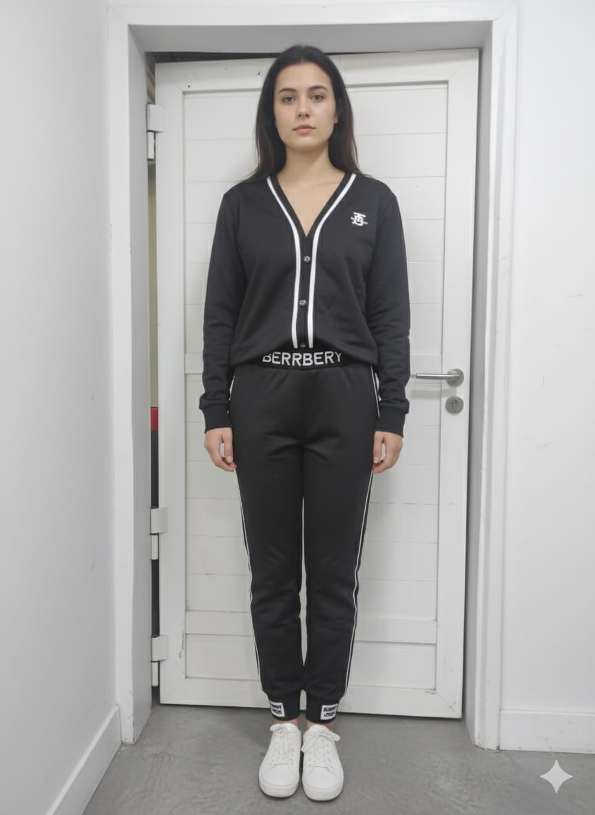 Button-up Cardigan and Jogger Loungwear Set S4707379 Button-up Cardigan and Jogger Loungwear Set S4707379