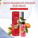 Straight hair combStraightener Hair Cream With CombHair straightening cream 150ml - Tuzzut.com Qatar Online Shopping
