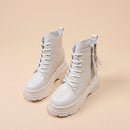 Women Platform Ankle Boots 6774 - TUZZUT Qatar Online Shopping