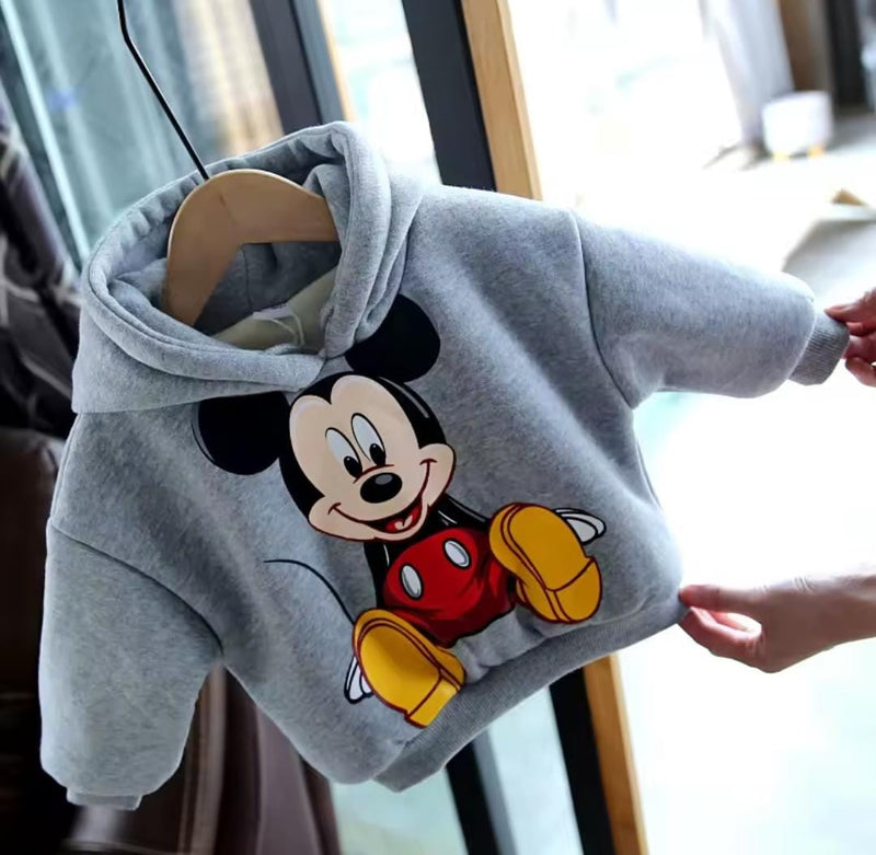Kids Mickey Mouse Hooded Sweater Clothes   1710207 - TUZZUT Qatar Online Shopping
