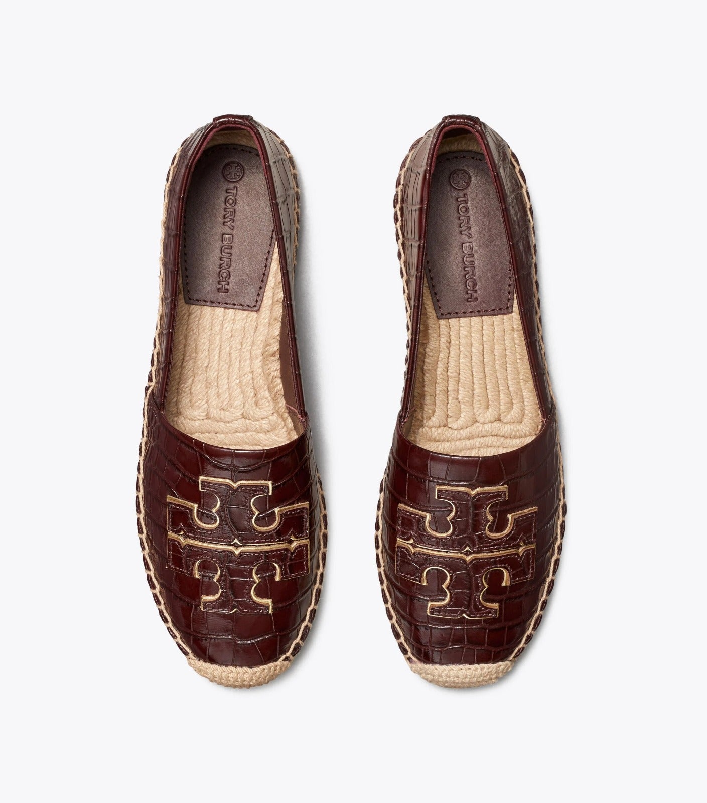 Crocodile Effect Espadrilles Shoes TB65104 Crocodile Effect Espadrilles Shoes TB65104