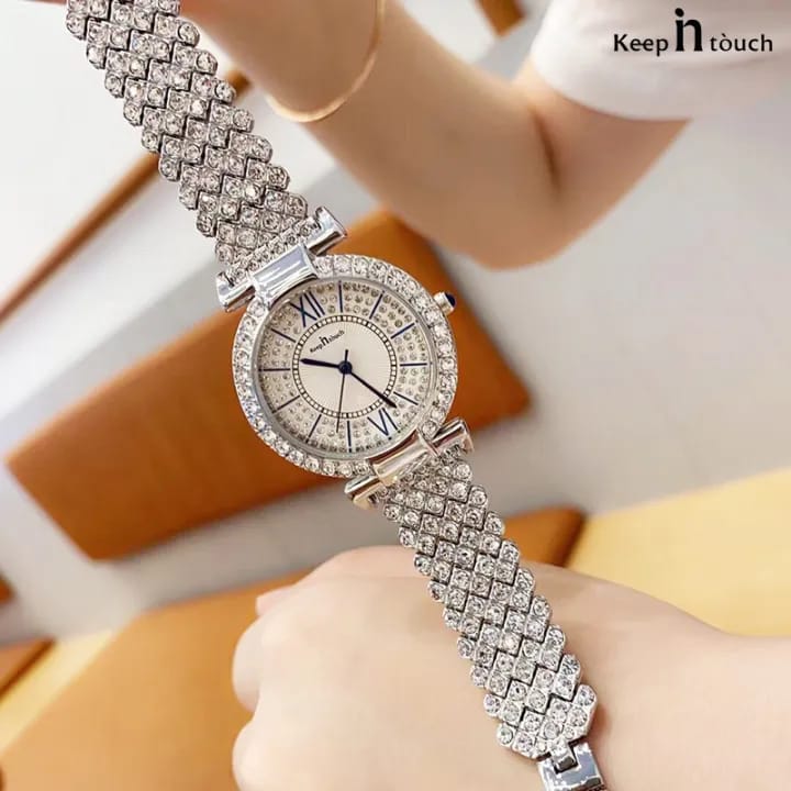 KEEP IN TOUCH women watch branded girls korean style Round W652178 - Tuzzut.com Qatar Online Shopping