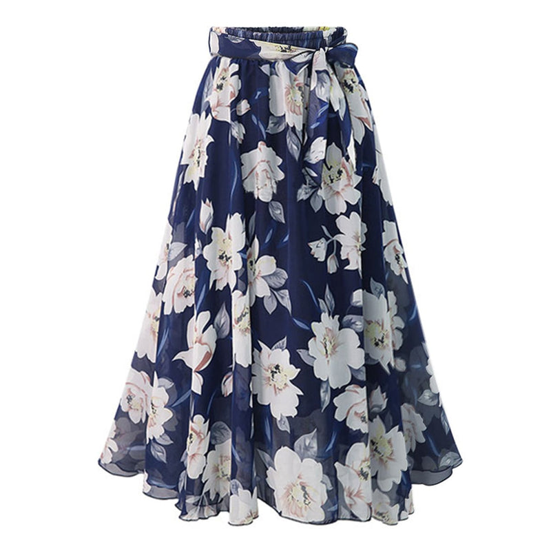 Women's Floral Skirt XL 17995