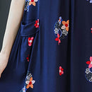 Women's Short Sleeve Smock Dress 2XL 421227 - TUZZUT Qatar Online Shopping