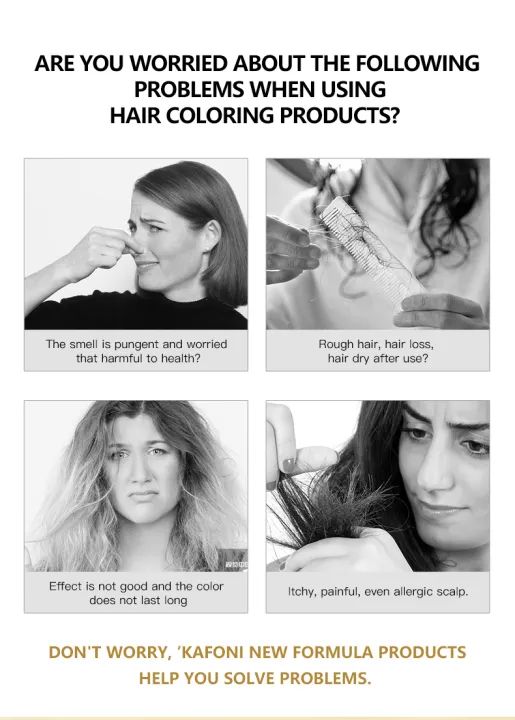 Fruit Leaf Dyeing Shampoo 100ml - TUZZUT Qatar Online Shopping