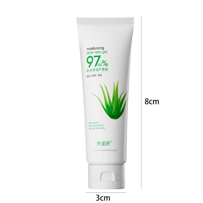 FAZIYAN Aloe Vera Gel Moisturizing Soothing Gel Cream 60g For Sunburn, Dry Skin, Acne, Irritation